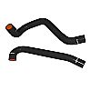 Jeep Wrangler 4 Cyl 1997-2002 Mishimoto Silicone Radiator Hose Kit - Black