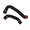 Jeep Wrangler 6 Cyl 1997-2006 Mishimoto Silicone Radiator Hose Kit - Black