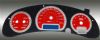 Chevrolet Impala 2000-2005  Red / Blue Night Performance Dash Gauges