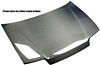 Honda Civic 2004 2 and 4 door non-Si Carbon Fiber Hood