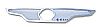 Nissan Altima  2010-2012 Chrome Main Upper Mesh Grille