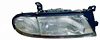 Nissan Altima 93-97 Driver Side Replacement Headlight and Corner Light Combo (with Rectangular Socket)
