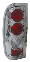 Nissan Frontier 98-04 Chrome Euro Tail Lights