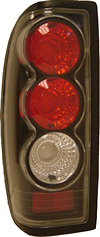 Nissan Frontier 98-04 Black Euro Tail Lights