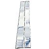 Ford F150 Super Crew 1997-2003, (4 Piece) Chrome Pillar Covers