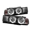 Bmw 5 Series 1989-1995  Black  Projector Headlights