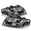 Audi A6 2002-2004  Chrome DRL LED Projector Headlights