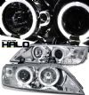 Bmw Z3 1996-2002  Chrome W/ Halo Projector Headlights