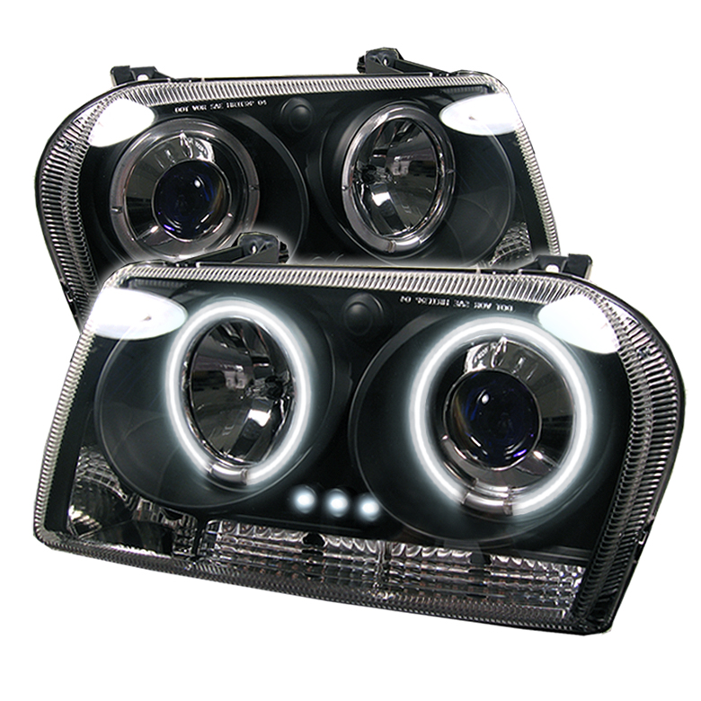 Chrysler 300c black headlights #5