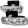 Chevrolet Astro  1995-2005 Halo Projector Headlights  - Chrome