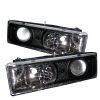 Chevrolet Full Size Pickup  1988-1998  Projector Headlights  - Black