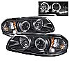 Chevrolet Impala  2000-2005 Halo LED Projector Headlights  - Black