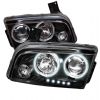 Dodge Charger ( Non Hid ) 2006-2010 Ccfl LED Projector Headlights  - Black
