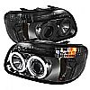 Ford Explorer  1995-2001 1pc Ccfl Projector Headlights  - Smoke