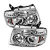 Ford F150  2004-2008 Halo LED Projector Headlights  - Chrome