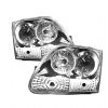 Ford Expedition  1997-2002 Halo Projector Headlights  - Chrome