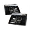 Ford Ranger  1998-2000 Halo Projector Headlights  - Black