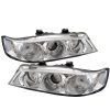 Honda Accord 1994-1997  Chrome Halo Projector Headlights