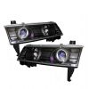 Honda Prelude 1992-1996  Black  Halo Projector Headlights