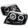 Jeep Grand Cherokee  1999-2004 Ccfl LED Projector Headlights  - Black