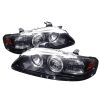thumbnail image 2 of Topcn Black Headlight Assembly Pair For Nissan Sentra 2000-2003 – Clear Lens, Halogen Reflector 2 of 6