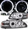 Nissan Sentra 2000-2003  Chrome W/ Halo Projector Headlights