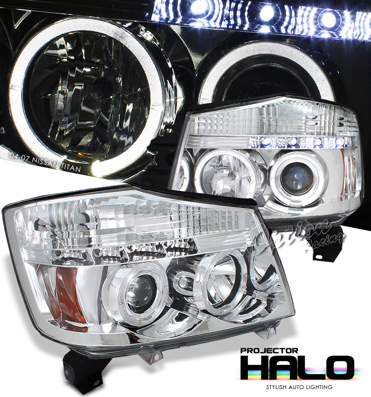 Nissan titan halo lights #7