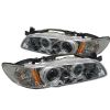 Pontiac Grand Prix 1997-2003  Chrome 1pc Projector Headlights