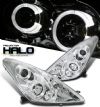 Toyota Celica 2000-2005  Chrome W/ Halo Projector Headlights