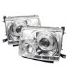 Toyota Tacoma  1997-2000 Halo LED Projector Headlights  - Chrome