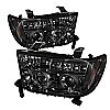 Toyota Sequoia  2008-2011 Halo LED Projector Headlights  - Smoke