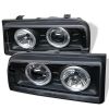 Volkswagen Corrado 1990-1995  Black  Halo Projector Headlights