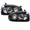 Volkswagen Golf 1993-1998  Black Halo Projector Headlights