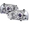 Volkswagen Golf 1993-1998  Chrome Halo Projector Headlights