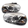 Volkswagen Golf 1999-2005  Chrome DRL LED Projector Headlights