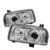 Volkswagen  Jetta 1993-1998  Chrome Halo Projector Headlights