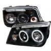 Volkswagen  Jetta 1999-2005  Black CCFL LED Projector Headlights