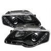 Volkswagen  Passat 2006-2008  Black  DRL LED Projector Headlights