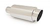 Ractive Round Muffler with 3.5 in. Slant Cut Tip