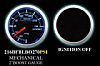 Electrical -30 to +30 2 Inch Blue/White Boost Gauge