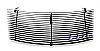 Chrysler PT Cruiser  2000-2005 Black Powder Coated Main Upper Black Aluminum Billet Grille