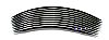 Chrysler PT Cruiser  2000-2005 Black Powder Coated Lower Bumper Black Aluminum Billet Grille