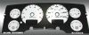 Dodge Ram 2002-2005 Gas W/Needle Stops White Performance Dash Gauges