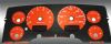 Dodge Ram 2002-2005 Gas W/Needle Stops Orange Performance Dash Gauges