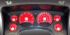 Dodge Ram 2006-2006 Gas W/Needle Stops Red Performance Dash Gauges