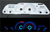 Chevrolet Camaro 1993-1996 Z28 Reverse Glow Gauges