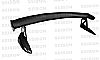 Honda Civic 4dr 2006-2008 Mg Style Carbon Fiber Rear Spoiler