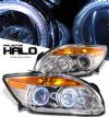 Scion Tc 2005-2007  Chrome/amber W/ Halo Projector Headlights