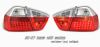 Bmw 3 Series 2005-2007 4dr Red/Clear Led Tail Lights