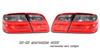 Mercedes Benz E Class 1996-1999 Red/Smoked Euro Tail Lights